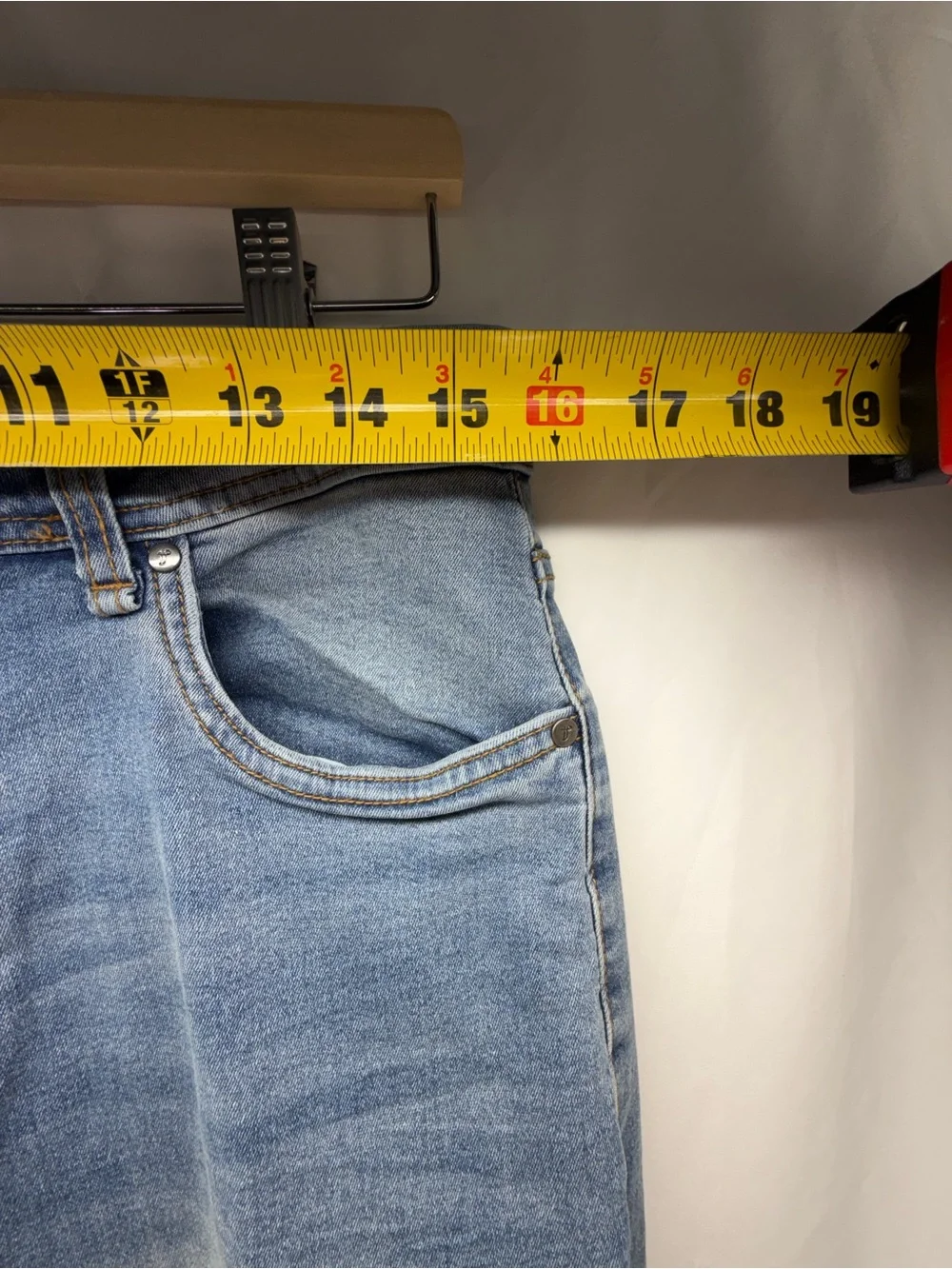 The Perfect Jean NYC Men’s 33x34 Slim Thick Light Wash Stretch Jeans